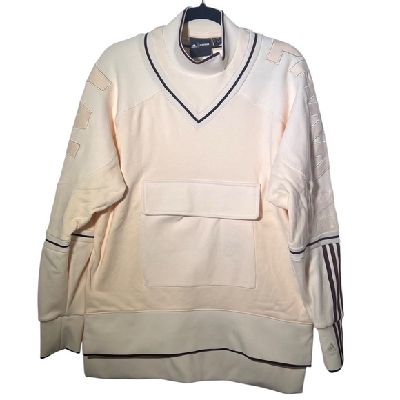 IVY PARK x Adidas Sweatshirt In Ecru Beige XS - Picture 1 of 16